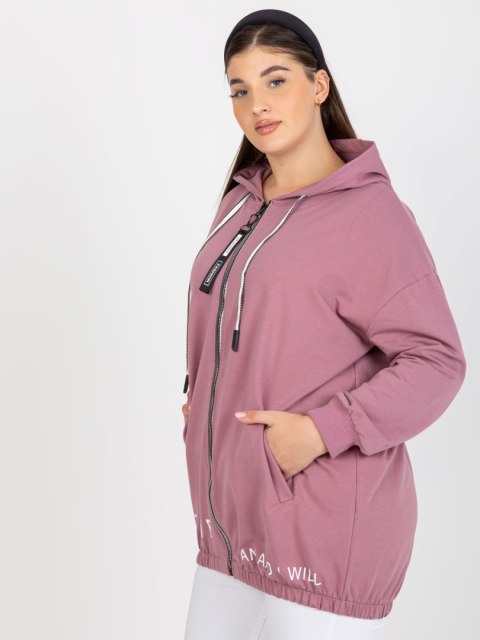 Bluza RV-BL-8302.78 ciemny różowy Bluza RV-BL-8302.78 ciemny różowy