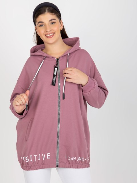 Bluza RV-BL-8302.78 ciemny różowy Bluza RV-BL-8302.78 ciemny różowy