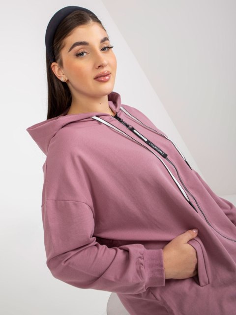 Bluza RV-BL-8302.78 ciemny różowy Bluza RV-BL-8302.78 ciemny różowy