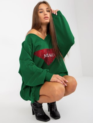 Bluza VI-BL-3113.73P ciemny zielony