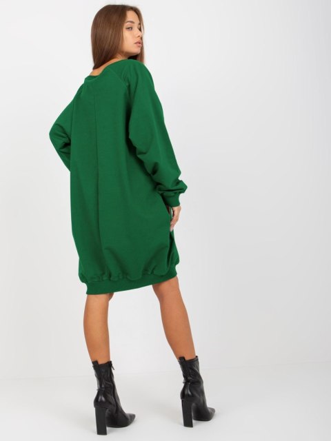 Bluza VI-BL-3113.73P ciemny zielony Bluza VI-BL-3113.73P ciemny zielony