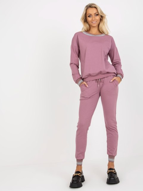 Komplet RV-KMPL-8365.24P ciemny różowy S/M Komplet RV-KMPL-8365.24P ciemny różowy S/M