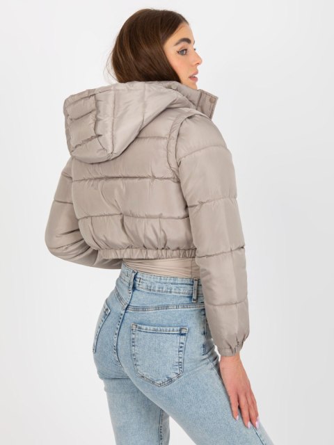 Kurtka NM-KR-D2-3869.13P ciemny bezowy 2XL Kurtka NM-KR-D2-3869.13P ciemny bezowy 2XL