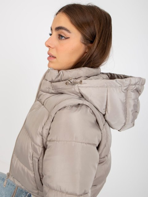 Kurtka NM-KR-D2-3869.13P ciemny bezowy 2XL Kurtka NM-KR-D2-3869.13P ciemny bezowy 2XL