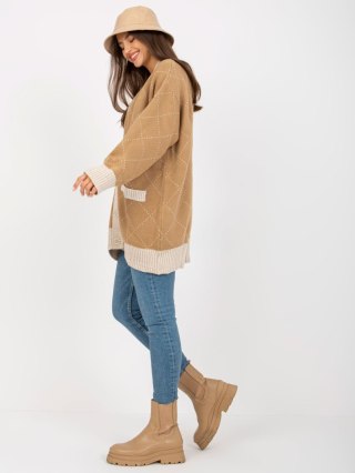 Sweter LC-SW-0258.03P camelowy