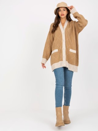 Sweter LC-SW-0258.03P camelowy