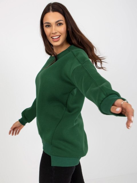 Bluza RV-BL-8261.51 ciemny zielony Bluza RV-BL-8261.51 ciemny zielony