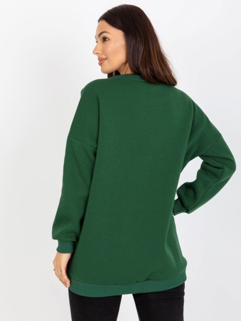 Bluza RV-BL-8261.51 ciemny zielony Bluza RV-BL-8261.51 ciemny zielony