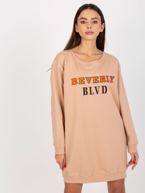 Bluza VI-BL-3075.64P ciemny bezowy Bluza VI-BL-3075.64P ciemny bezowy
