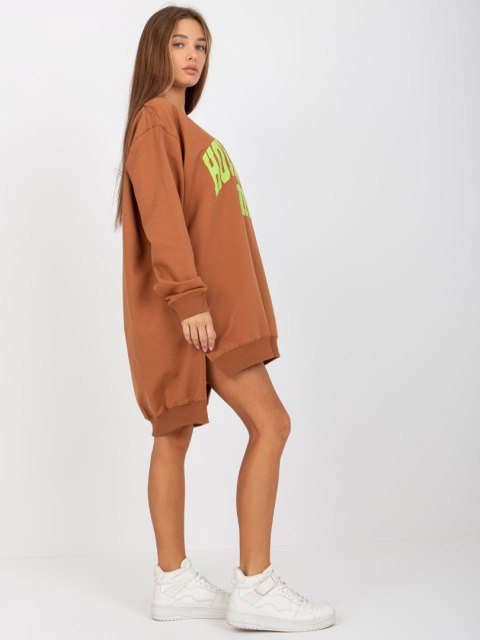Bluza VI-BL-3102.01P brązowo-zielony Bluza VI-BL-3102.01P brązowo-zielony