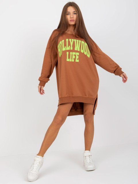 Bluza VI-BL-3102.01P brązowo-zielony Bluza VI-BL-3102.01P brązowo-zielony
