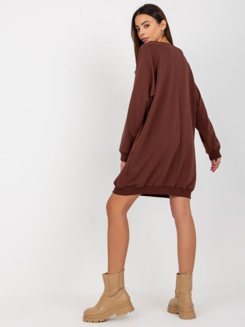 Bluza VI-BL-3113.73P ciemny brązowy Bluza VI-BL-3113.73P ciemny brązowy