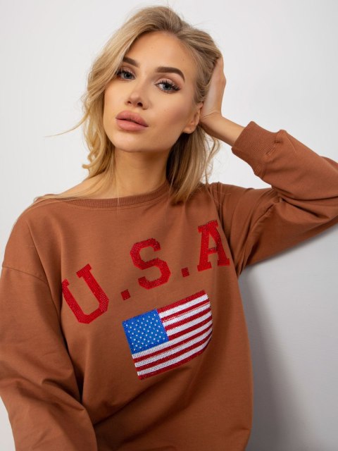 Bluza VI-BL-3192.23P jasny brązowy Bluza VI-BL-3192.23P jasny brązowy