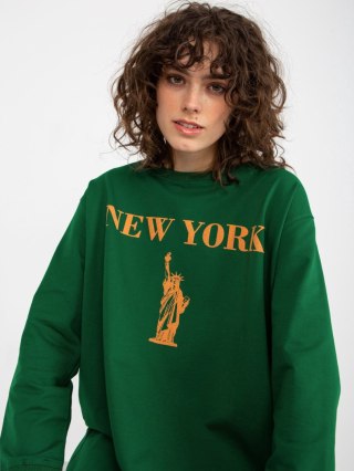 Bluza VI-BL-3212.15X zielono-pomarańczowy
