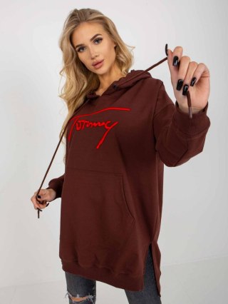 Bluza VI-BL-335.25X ciemny brązowy
