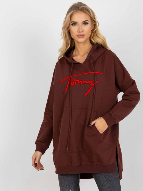 Bluza VI-BL-335.25X ciemny brązowy Bluza VI-BL-335.25X ciemny brązowy