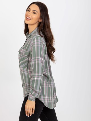 Bluzka D70039Z11082A khaki XS