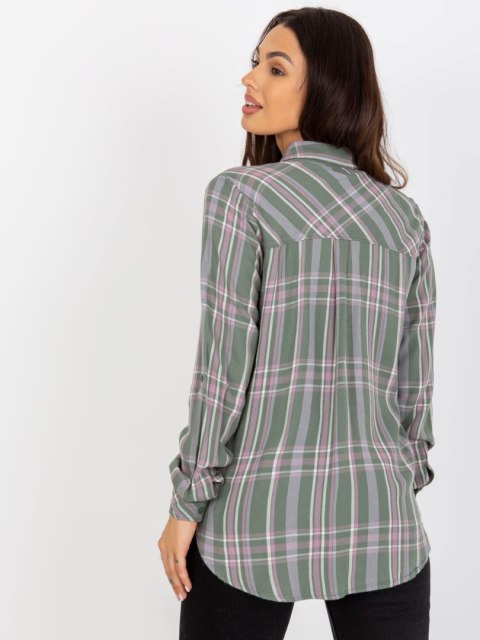Bluzka D70039Z11082A khaki XS