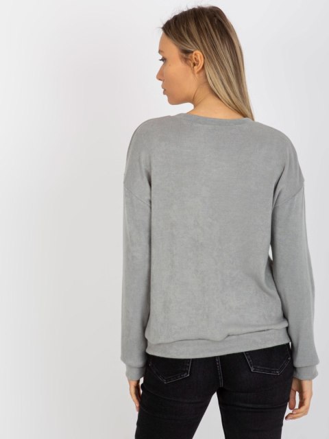 Bluzka LK-BZ-509067.15 szary Bluzka LK-BZ-509067.15 szary