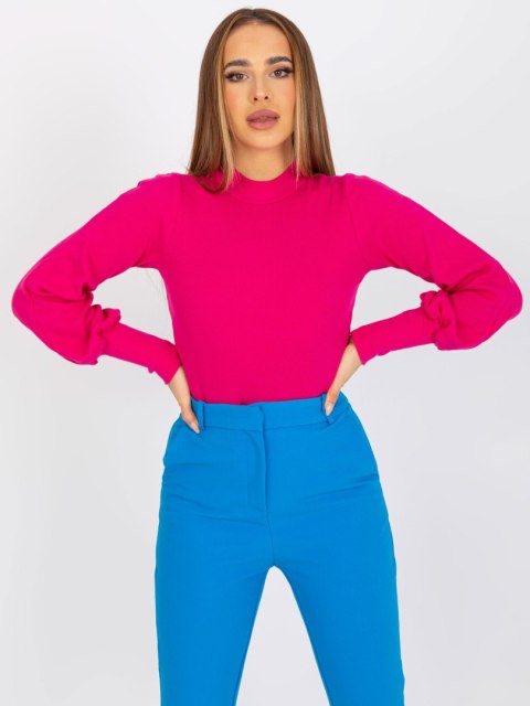 Bluzka RV-BZ-5223.15 fuksjowy L Bluzka RV-BZ-5223.15 fuksjowy L