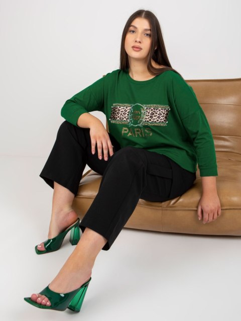 Bluzka VI-BZ-2901.49P ciemny zielony Bluzka VI-BZ-2901.49P ciemny zielony