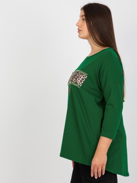 Bluzka VI-BZ-2901.49P ciemny zielony Bluzka VI-BZ-2901.49P ciemny zielony