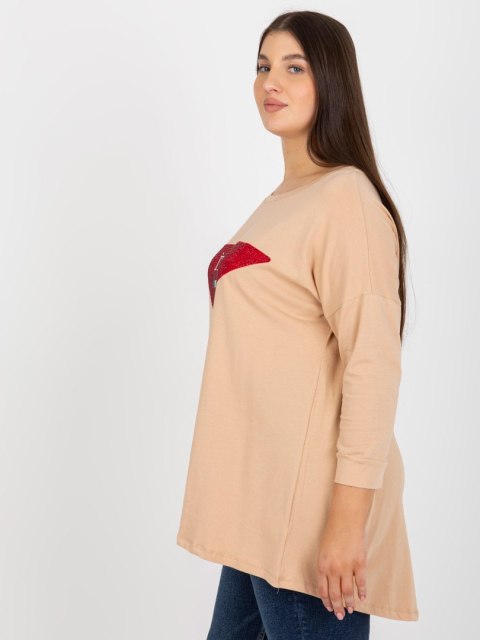 Bluzka VI-BZ-2911.82P ciemny bezowy Bluzka VI-BZ-2911.82P ciemny bezowy