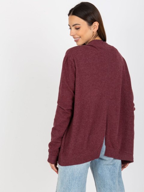 Sweter VI-SW-17308.60P bordowy Sweter VI-SW-17308.60P bordowy