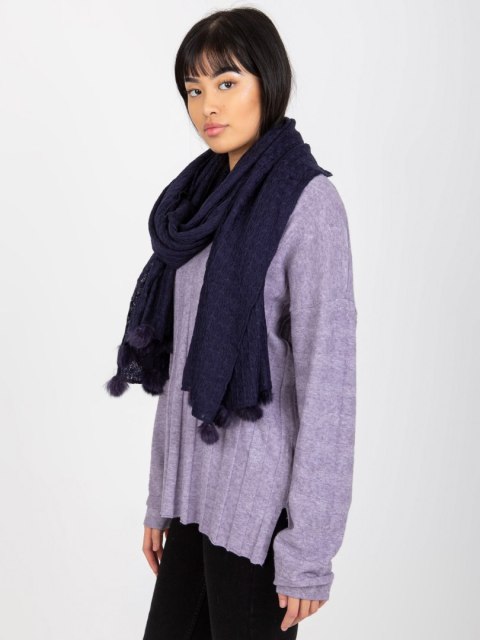 Szalik AT-SZ-E-318.57P granatowy Szalik AT-SZ-E-318.57P granatowy