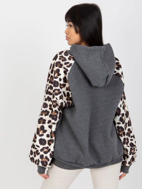 Bluza EM-BL-663.94 ciemny szary Bluza EM-BL-663.94 ciemny szary