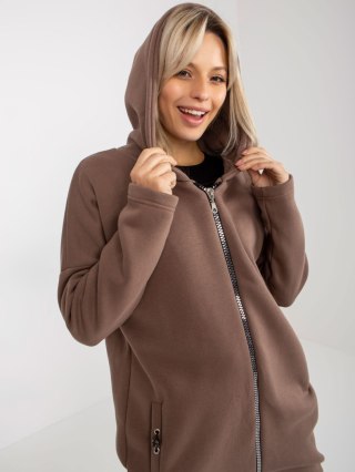 Bluza RV-BL-4858-1.99P brązowy L/XL