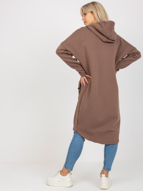 Bluza RV-BL-4858-1.99P brązowy S/M Bluza RV-BL-4858-1.99P brązowy S/M