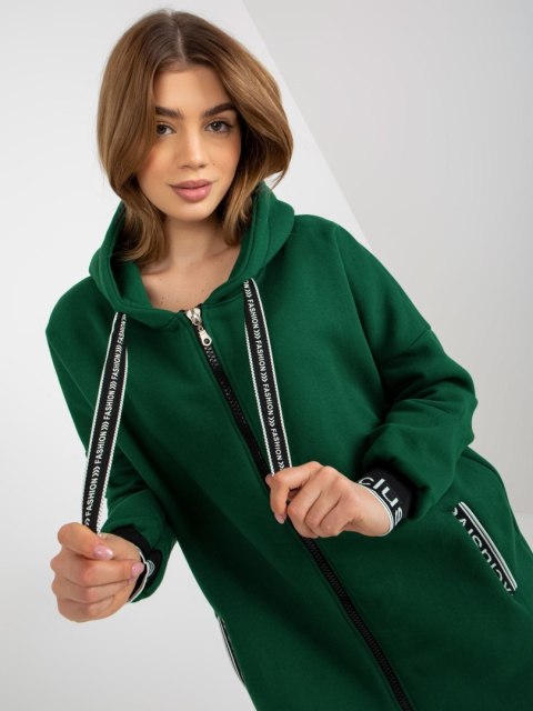 Bluza RV-BL-6832.10 ciemny zielony S/M Bluza RV-BL-6832.10 ciemny zielony S/M