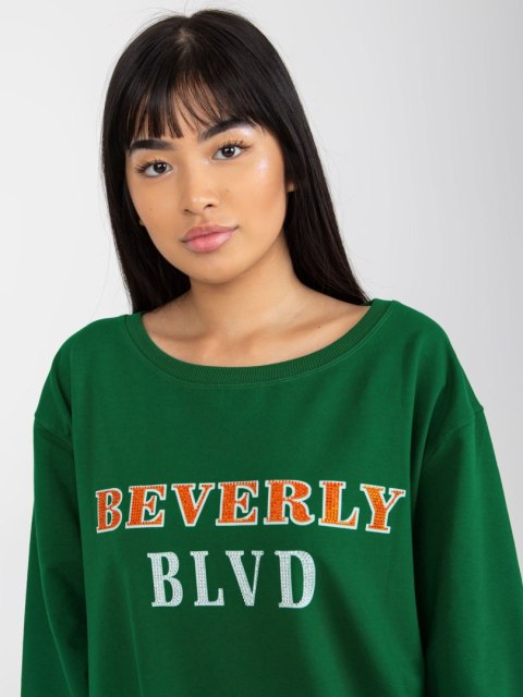 Bluza VI-BL-3075.64P ciemny zielony Bluza VI-BL-3075.64P ciemny zielony