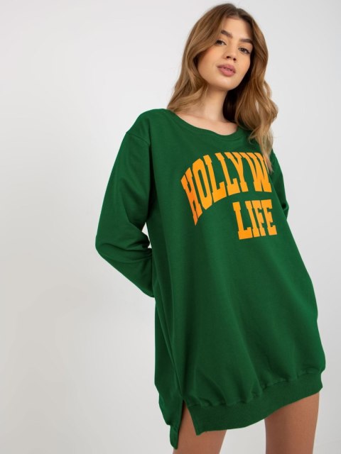 Bluza VI-BL-3102.01P zielono-pomarańczowy Bluza VI-BL-3102.01P zielono-pomarańczowy