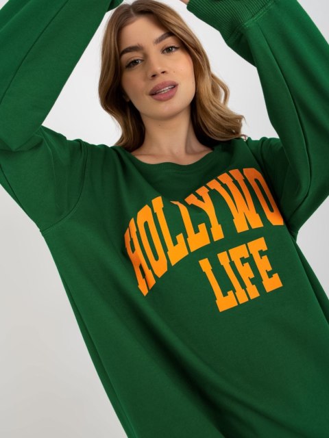 Bluza VI-BL-3102.01P zielono-pomarańczowy Bluza VI-BL-3102.01P zielono-pomarańczowy