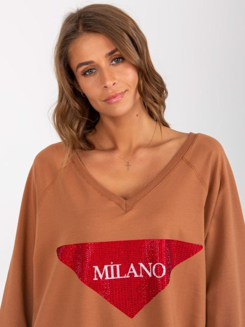 Bluza VI-BL-3113.73P jasny brązowy Bluza VI-BL-3113.73P jasny brązowy
