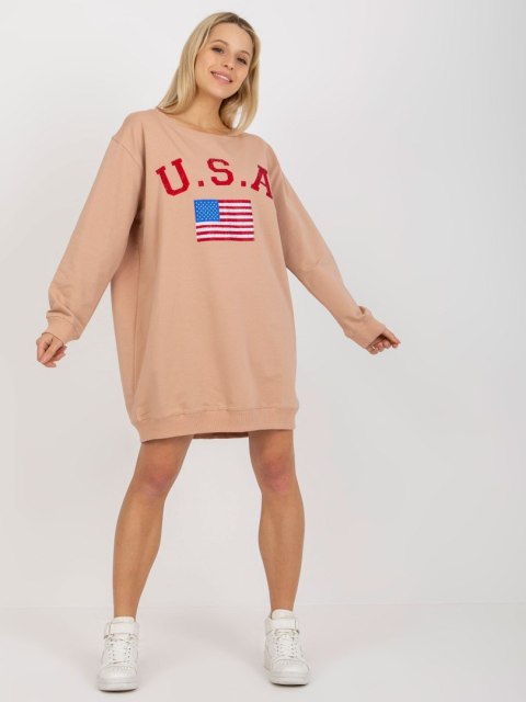 Bluza VI-BL-3192.23P ciemny bezowy Bluza VI-BL-3192.23P ciemny bezowy