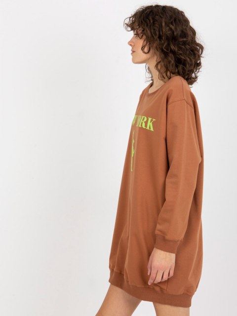 Bluza VI-BL-3212.15X brązowo-zielony Bluza VI-BL-3212.15X brązowo-zielony