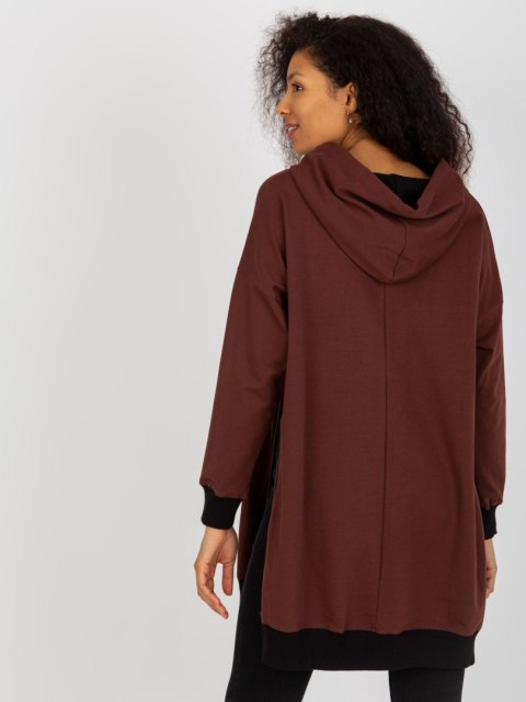 Bluza VI-BL-327.70P ciemny brązowy Bluza VI-BL-327.70P ciemny brązowy