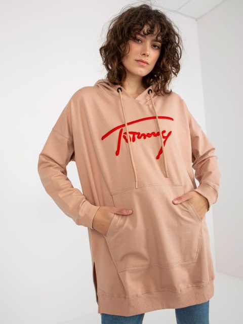 Bluza VI-BL-335.25X ciemny bezowy Bluza VI-BL-335.25X ciemny bezowy