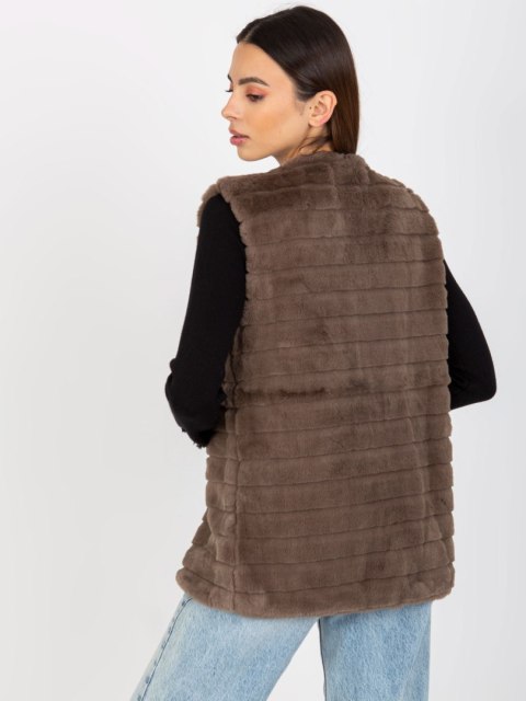 Kamizelka TW-KZ-2114.09P brązowy XL Kamizelka TW-KZ-2114.09P brązowy XL