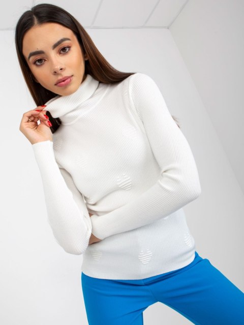 Sweter NM-SW-C-3109-2.67 biały Sweter NM-SW-C-3109-2.67 biały
