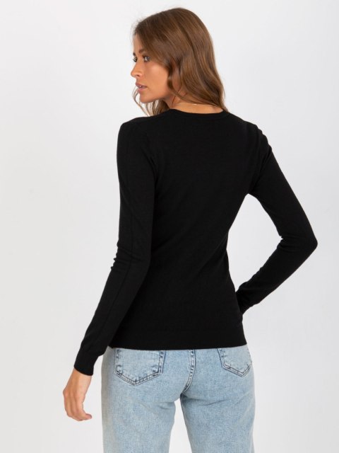 Sweter NM-SW-J52001.06P czarny Sweter NM-SW-J52001.06P czarny