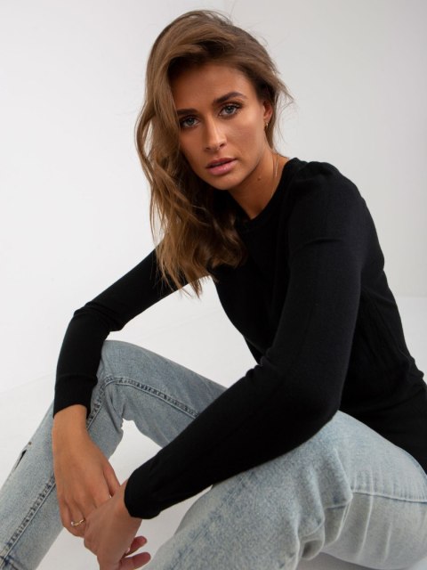 Sweter NM-SW-J52001.06P czarny Sweter NM-SW-J52001.06P czarny