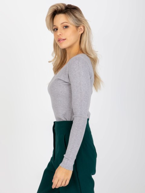 Sweter NM-SW-J52004-2.04 szary Sweter NM-SW-J52004-2.04 szary