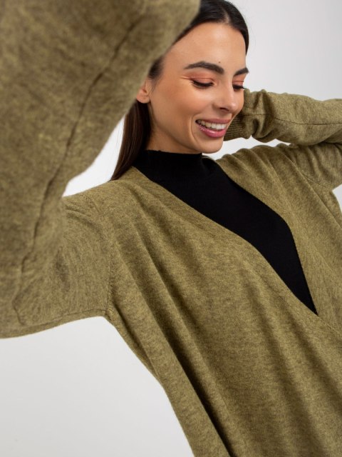 Sweter VI-SW-17308.60P khaki Sweter VI-SW-17308.60P khaki