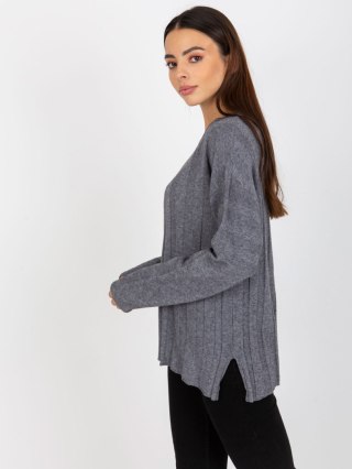 Sweter VI-SW-20234.75P ciemny szary
