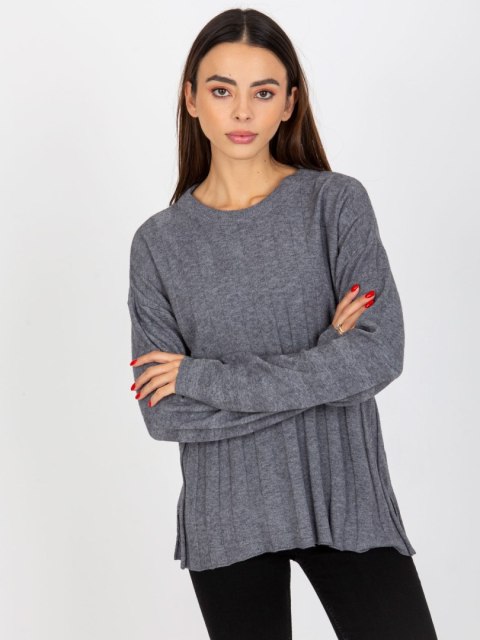 Sweter VI-SW-20234.75P ciemny szary