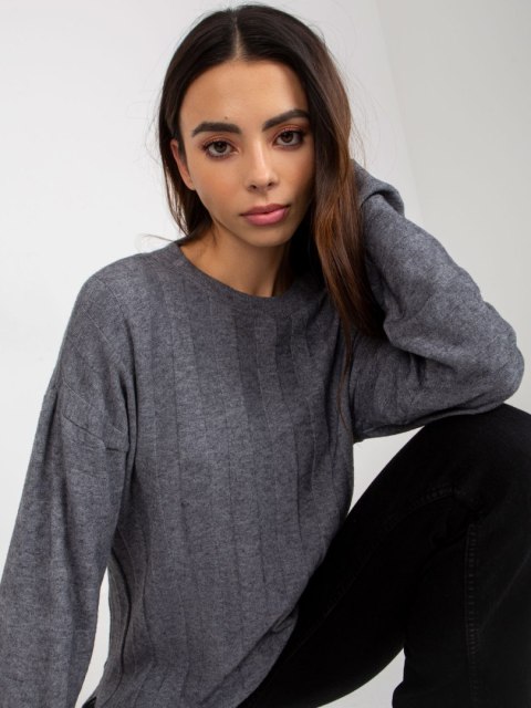 Sweter VI-SW-20234.75P ciemny szary